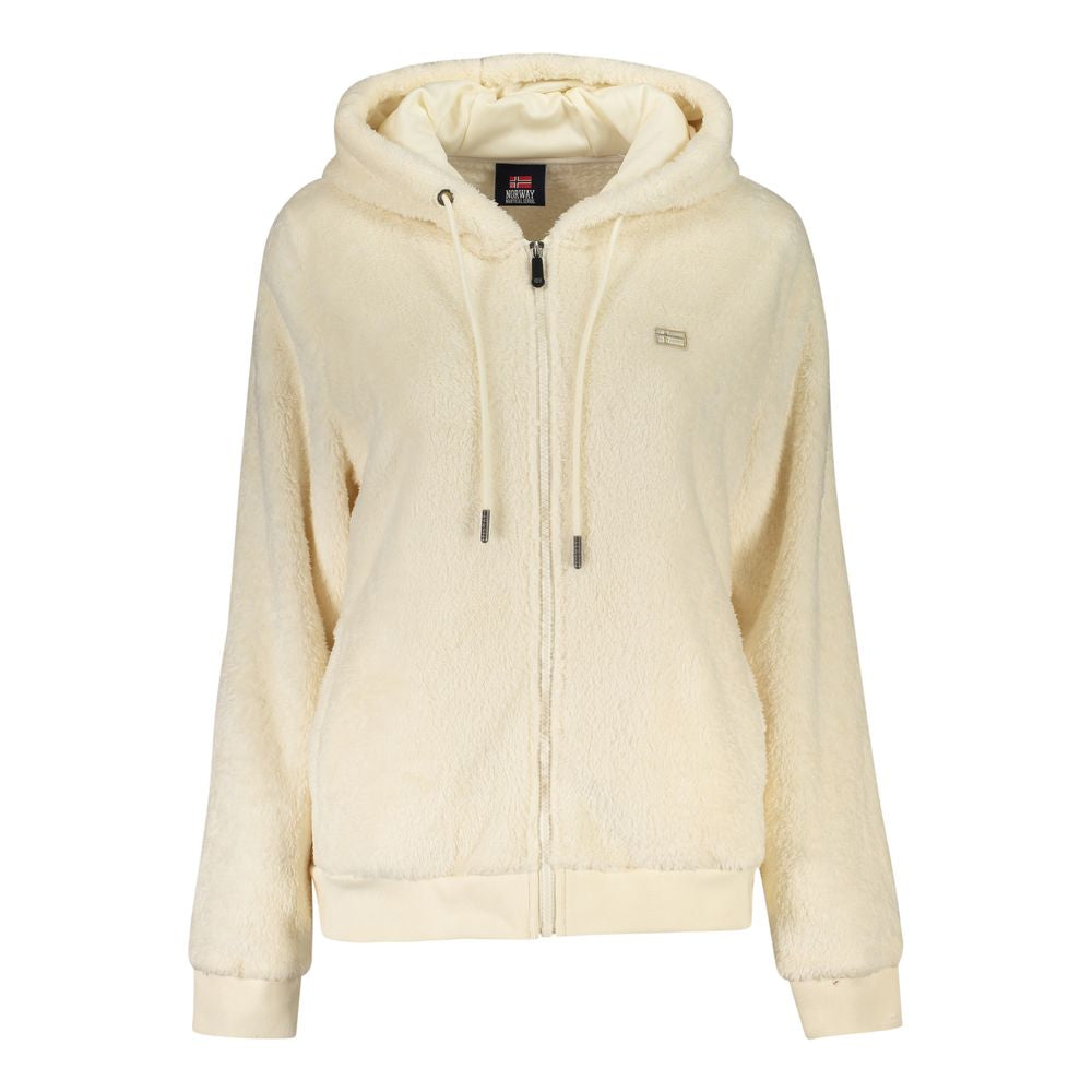 Norway 1963 White Polyester Women Jacket